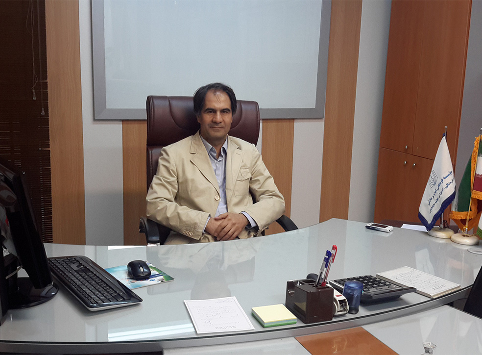 جلال کاوه مدیر داخلی مجموعه فرهنگی آموزشی علامه 